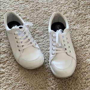 White leather Keds